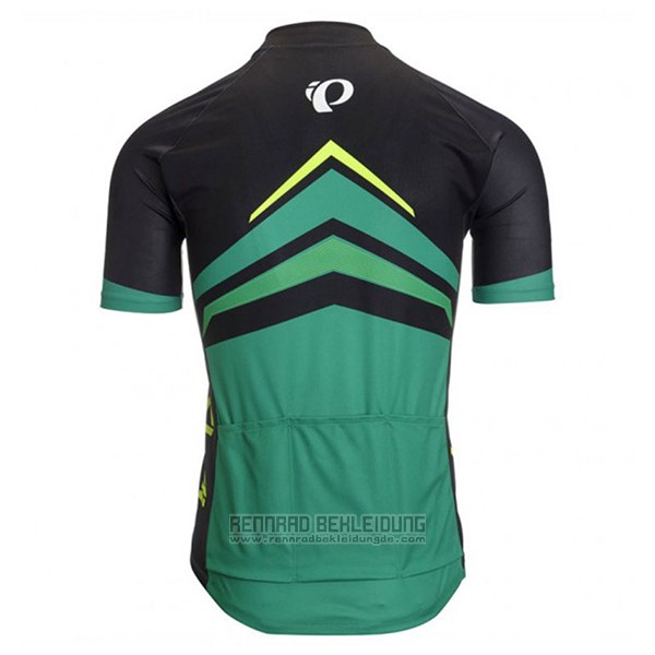 2017 Fahrradbekleidung Pearl Izumi Shwarz und Grun Trikot Kurzarm und Tragerhose - zum Schließen ins Bild klicken